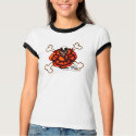 Tattoo Skull & Crossbone Rose T-shirt
