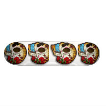 tattoo skulls skateboard decks