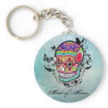 Tattoo Sugar Skull MOH Keychain