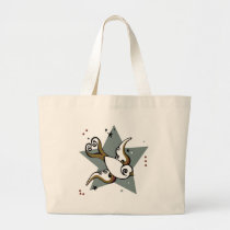 Tattoo Urban Swallow Bird Design bags