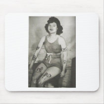 Tattooed Bathing Beauty Mousepad