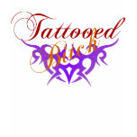 Tattooed Bitch Tribal t-shirts