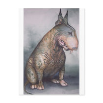 Tattooed bully postcards