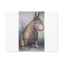 Tattooed bully postcards