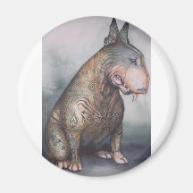 Tattooed bully refrigerator magnets