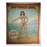 Tattooed Girl flyers