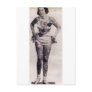 Tattooed Leggy Lady Postcard