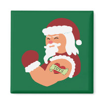 Tattooed Santa