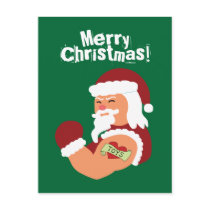 Tattooed Santa