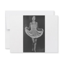 Tattooed woman - 1920 announcement