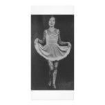 Tattooed woman - 1920 rack card template