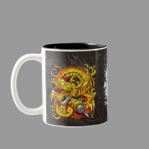 Tattooer Dragon mugs