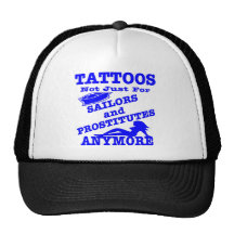 Tattoos Not Just For Sailors & Prostitutes Anymore Hats