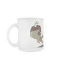 Taucoo Vs Bunirot cartoon characters galss mug