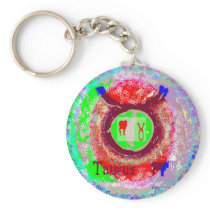 TAURUS  3D Astrology symbol Keychains