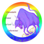 TAURUS: April - May stickers