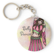 Taurus Belly Dancer Keychain