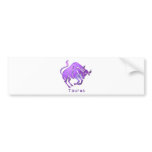 Taurus Bull Bumper Sticker bumper stickers