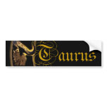 Taurus Celestrial Moon bumper stickers