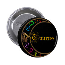 Taurus Celestrial Moon Buttons