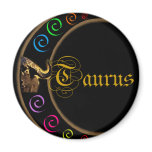 Taurus Celestrial Moon magnets