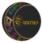 Taurus Celestrial Moon stickers