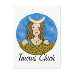 Taurus Chick postcards