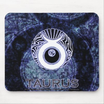 TAURUS Elementals - Midnight Mouse Pad by XONRAD