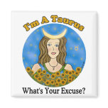 Taurus Excuse Magnet