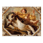 Taurus, from the Signs of the Zodiac Postcards