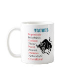Taurus Horoscope Zodiac Sign mugs