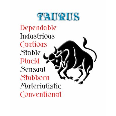Taurus Horoscope Zodiac Sign Shirts by all_items