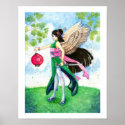 Taurus Japanese Geisha Zodiac Fine Art Print