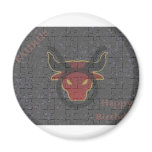 Taurus jigsaw magnets