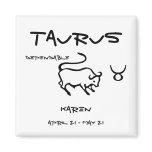 Taurus Personalise magnets