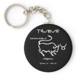 Taurus Personalised keychains