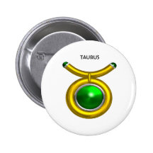 TAURUS PINBACK BUTTONS