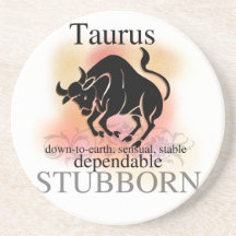 Taurus the Bull About You Coaster