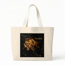 Taurus the Bull Canvas Bag