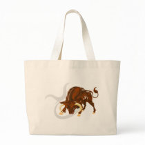 Taurus the bull star or birth sign. bag