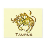 Taurus Zodiac Poscard postcards