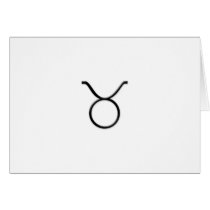 Taurus - Zodiac Sign Greeting Cards