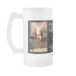 Taurus Zodiac tall glass mugs