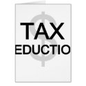 Tax Deduction cards