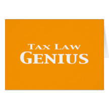 Tax Law Genius Gifts Greeting Cards