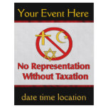 Tax The Churches Custom Flyer