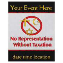 Tax The Churches Custom Flyer