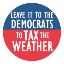 Tax The Weather Stickers