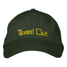 Taxed Out Embroidered Hats