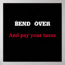 taxes poster